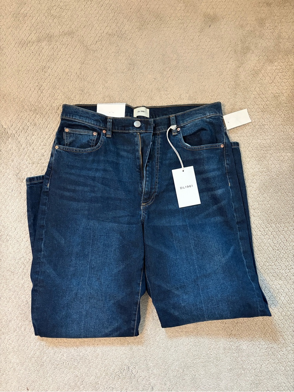 DL1961 Dark Blue vintage wash Jeans